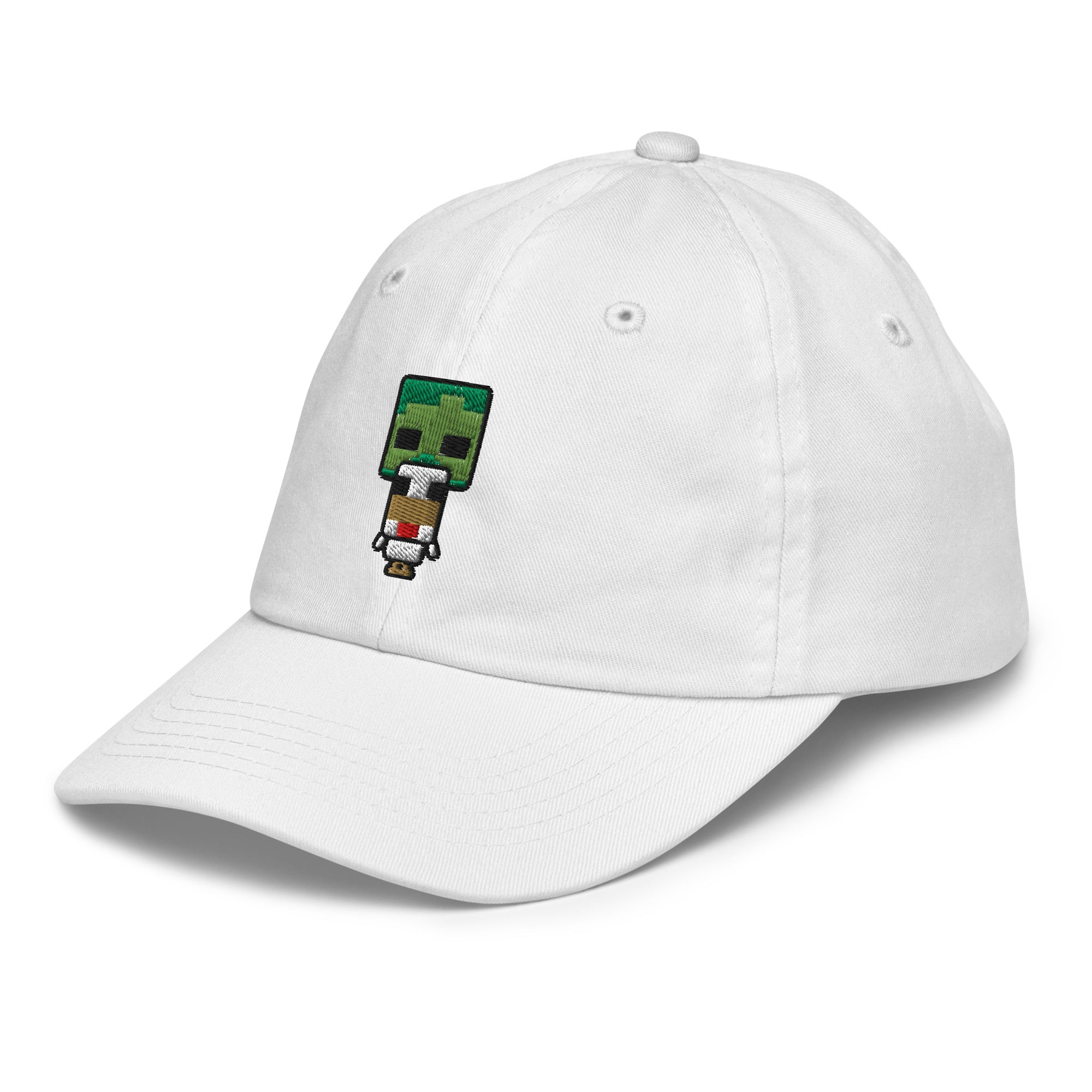 Minecraft Chibi Chicken Jockey Youth Baseball Hat