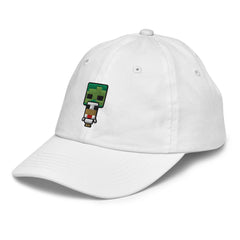 Minecraft Chibi Chicken Jockey Youth Baseball Hat