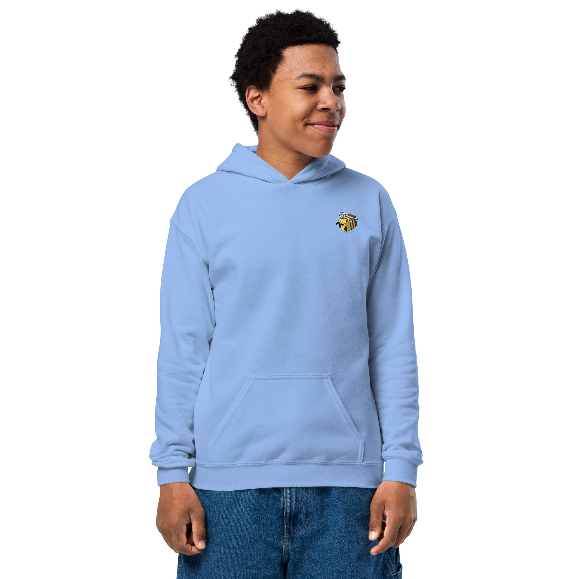 Minecraft Kids Hoodie Flower Picking Time