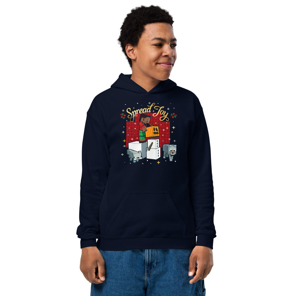 Minecraft Spread Joy Kids Hoodie