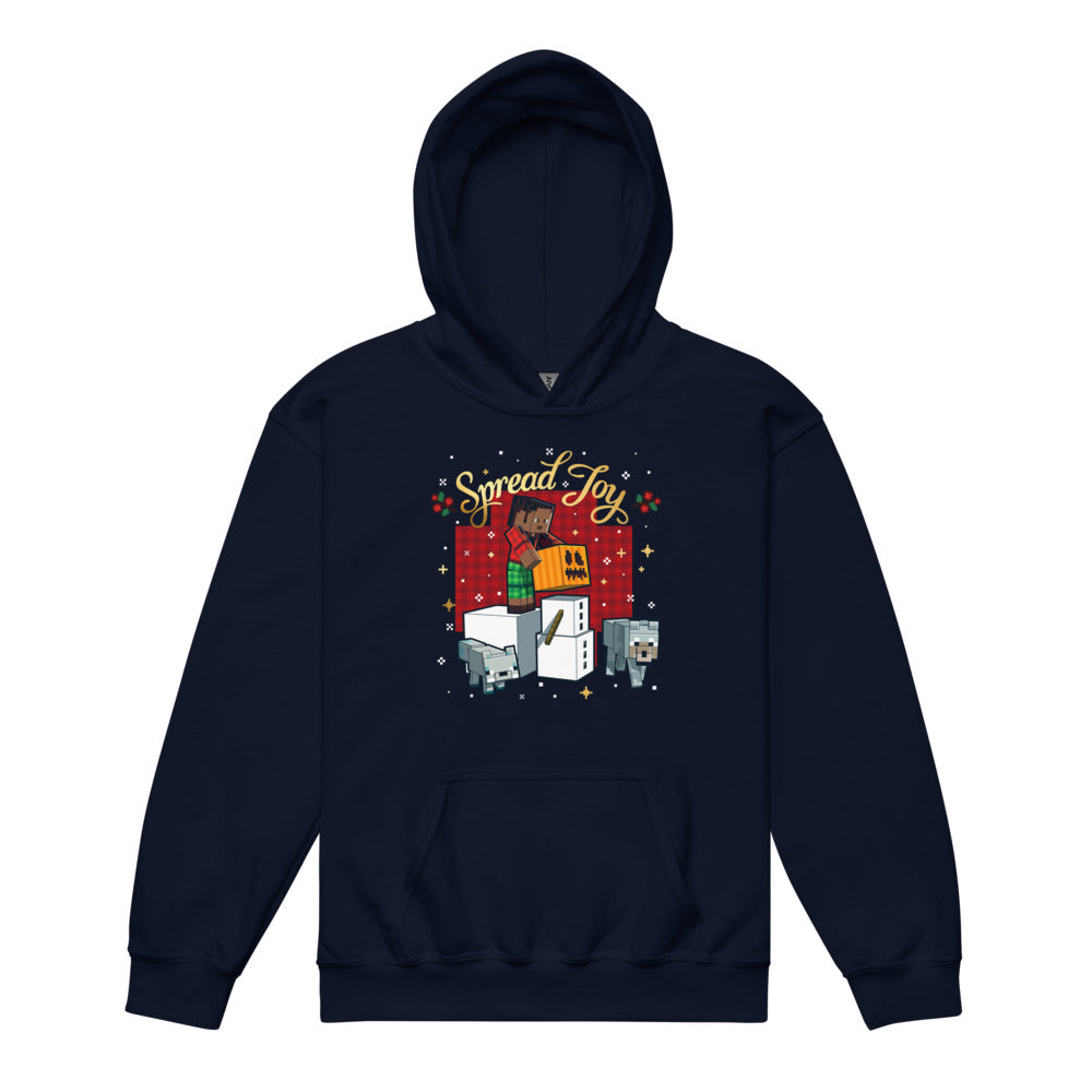 Minecraft Spread Joy Kids Hoodie