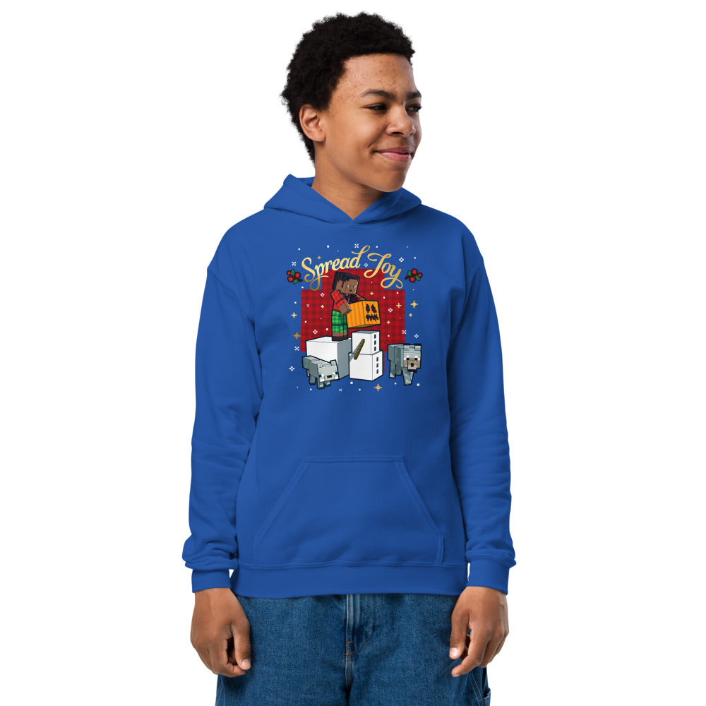 Minecraft Spread Joy Kids Hoodie