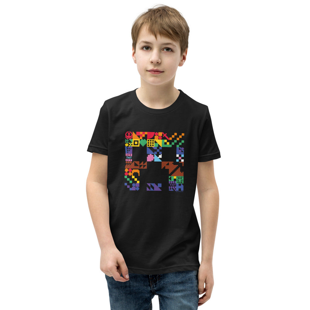 Minecraft Creeper Pride Kids T-Shirt