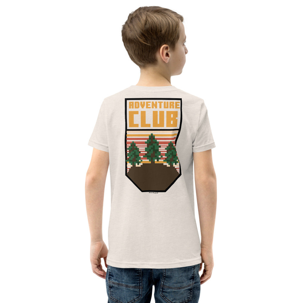 Minecraft Camping Adventure Club Kids T-Shirt