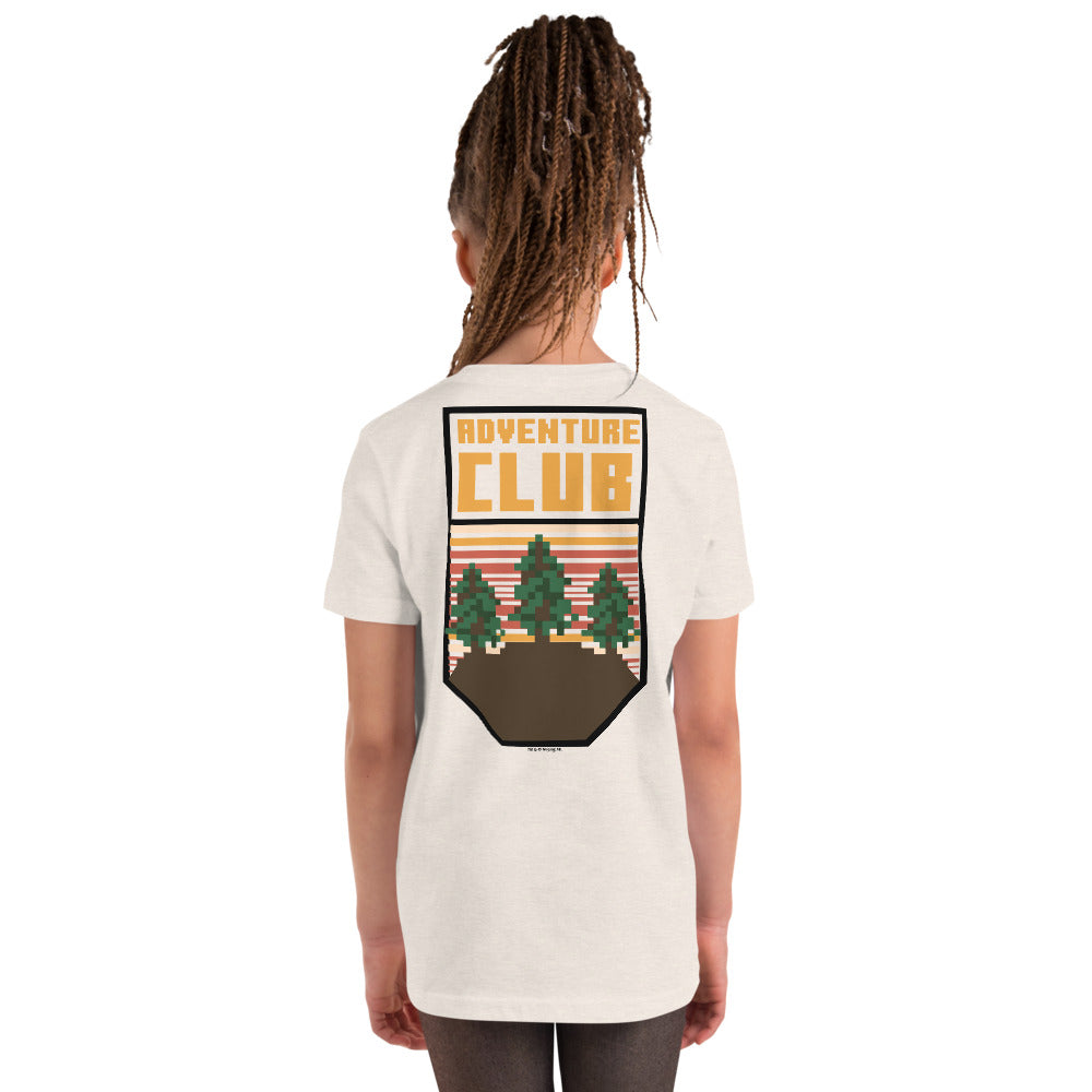 Minecraft Camping Adventure Club Kids T-Shirt
