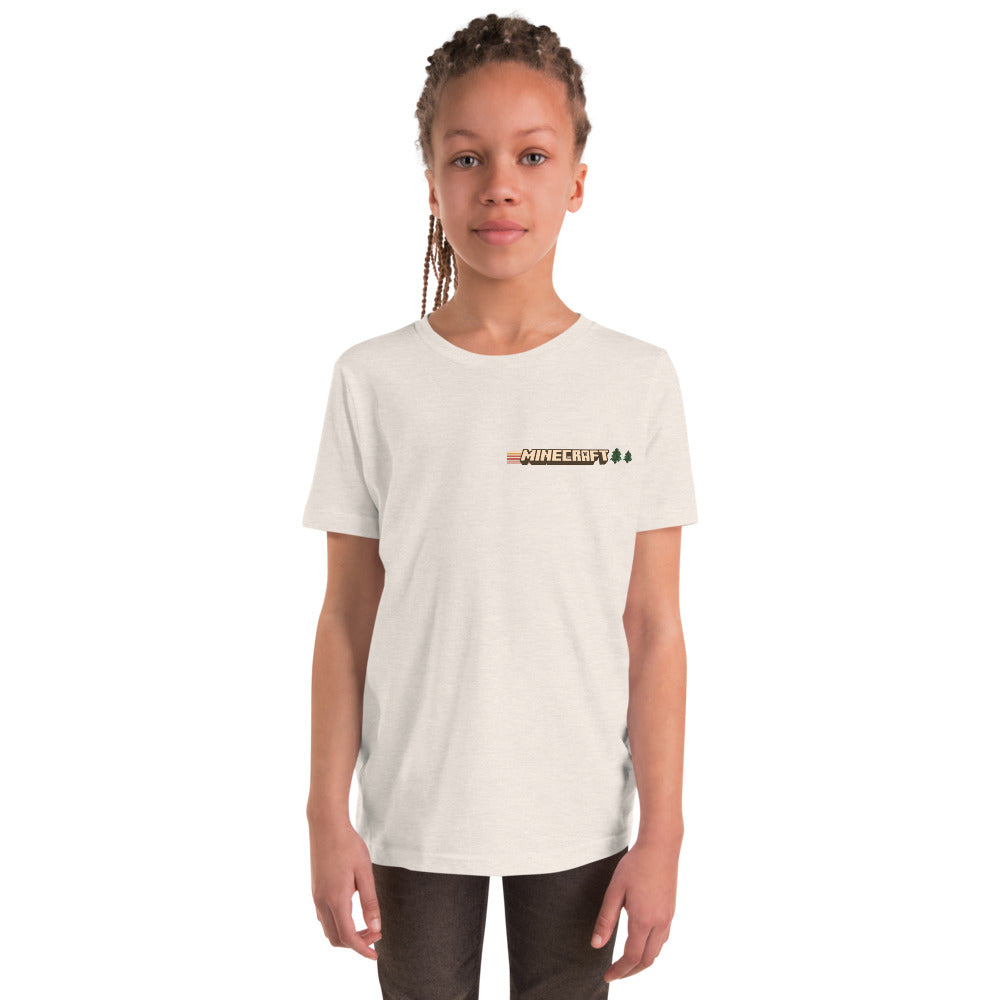 Minecraft Camping Adventure Club Kids T-Shirt