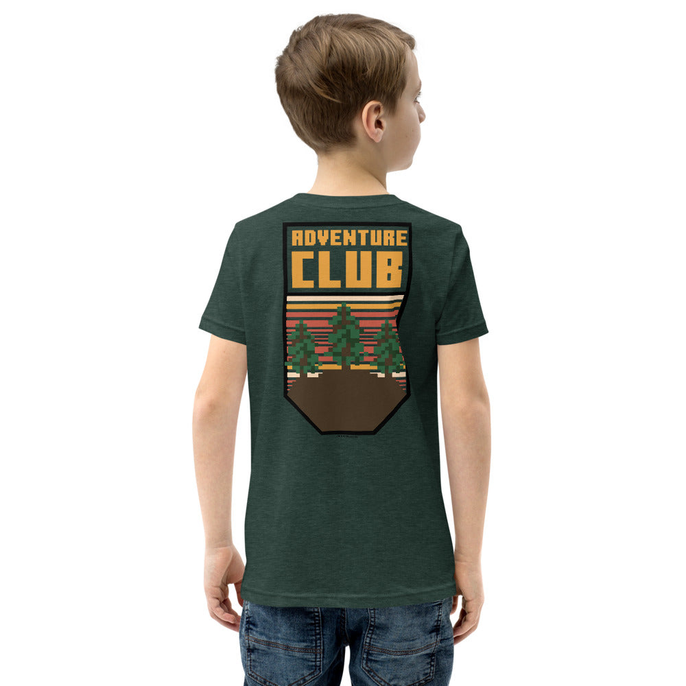 Minecraft Camping Adventure Club Kids T-Shirt