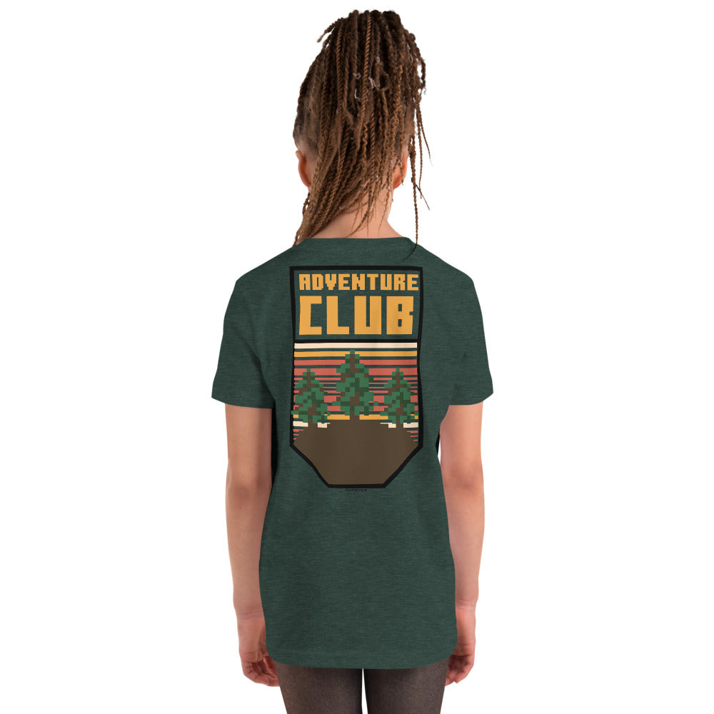 Minecraft Camping Adventure Club Kids T-Shirt